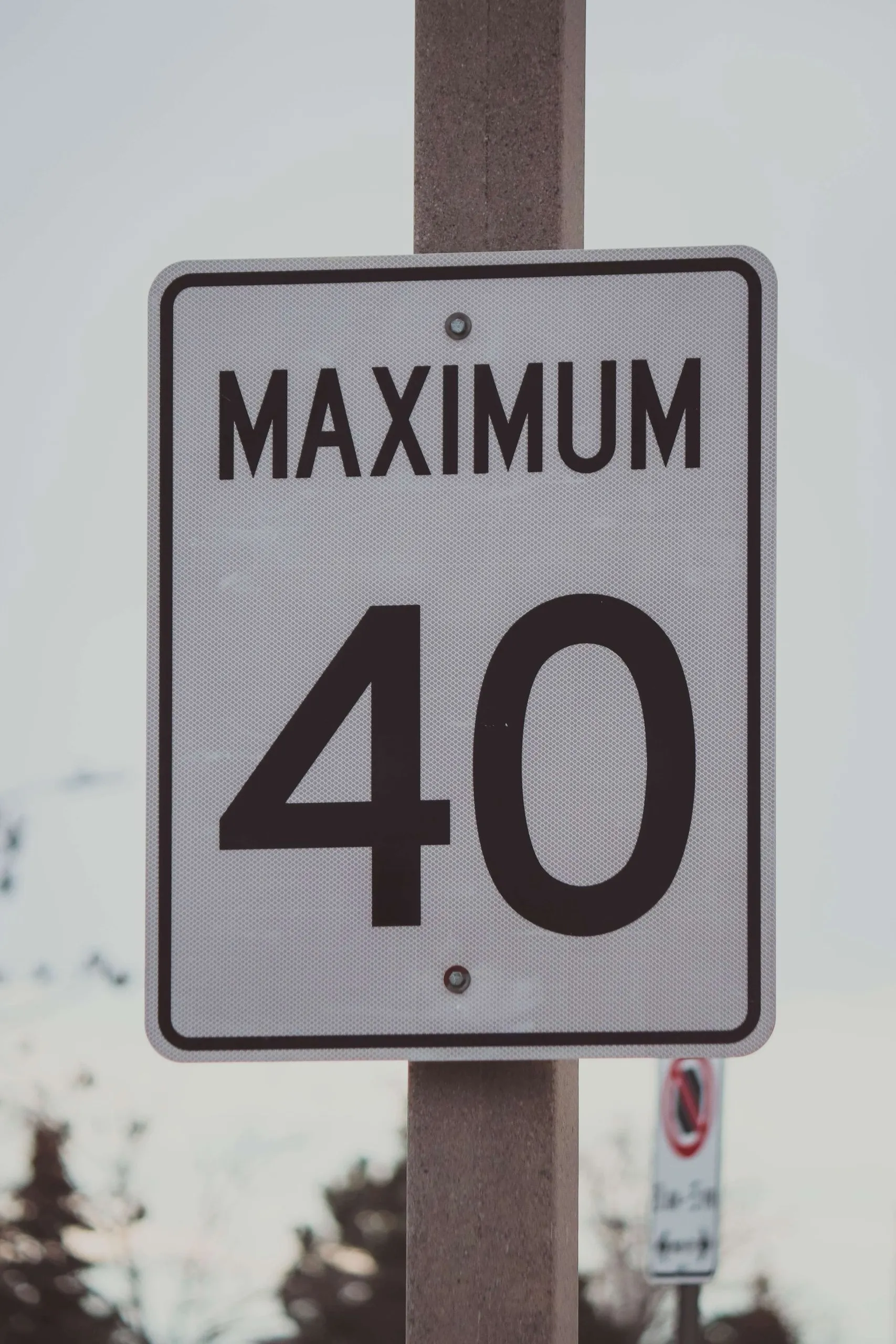 Speed limit sign in Canada Speed limit sign in Canada - article on How Many Points Before Driver’s Licence Suspension in BC? Vancouver Criminal lawyer